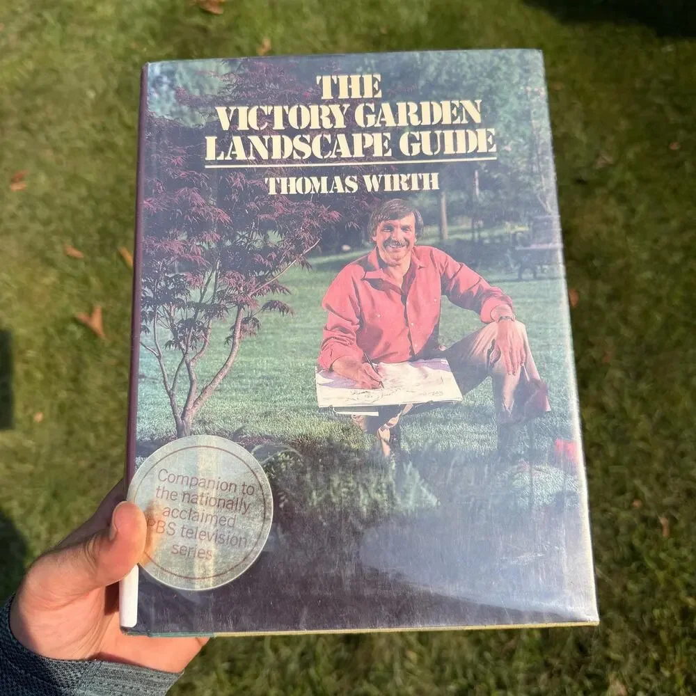 Victory Garden Landscape Guide Thomas Wirth 1984 Little, Brown and Co vintage